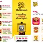 Cheezious Menu Prices Islamabad