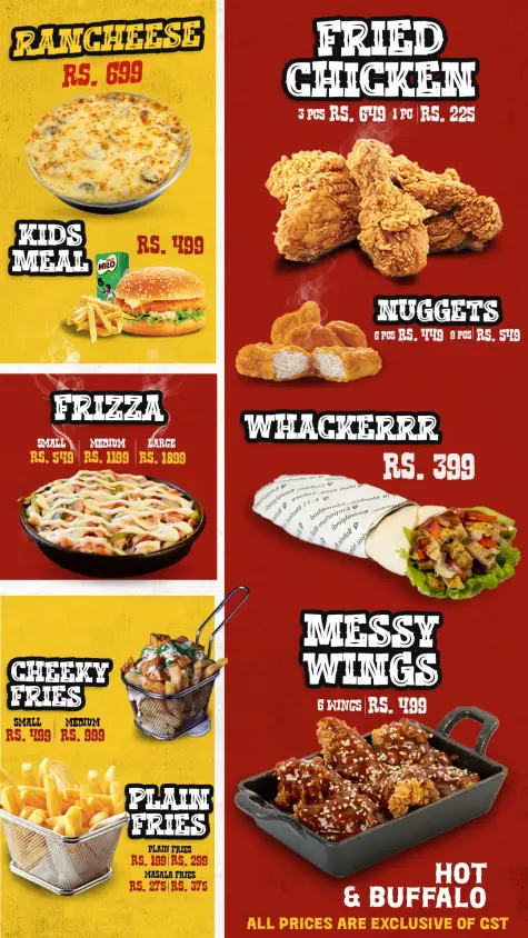 Ranchers Quick Bites Menu Prices