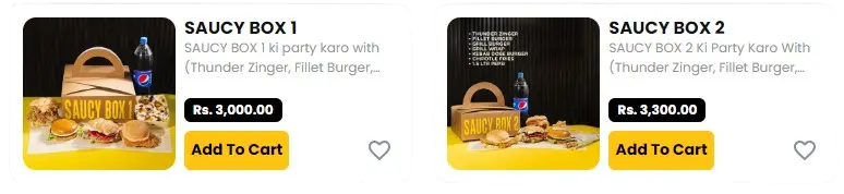 The Saucy Box Price and Items included