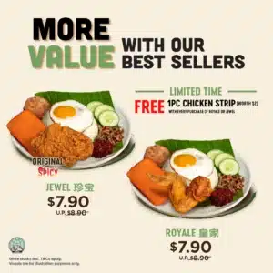 Crave Nasi Lemak Singapore More Value Promotion Deal