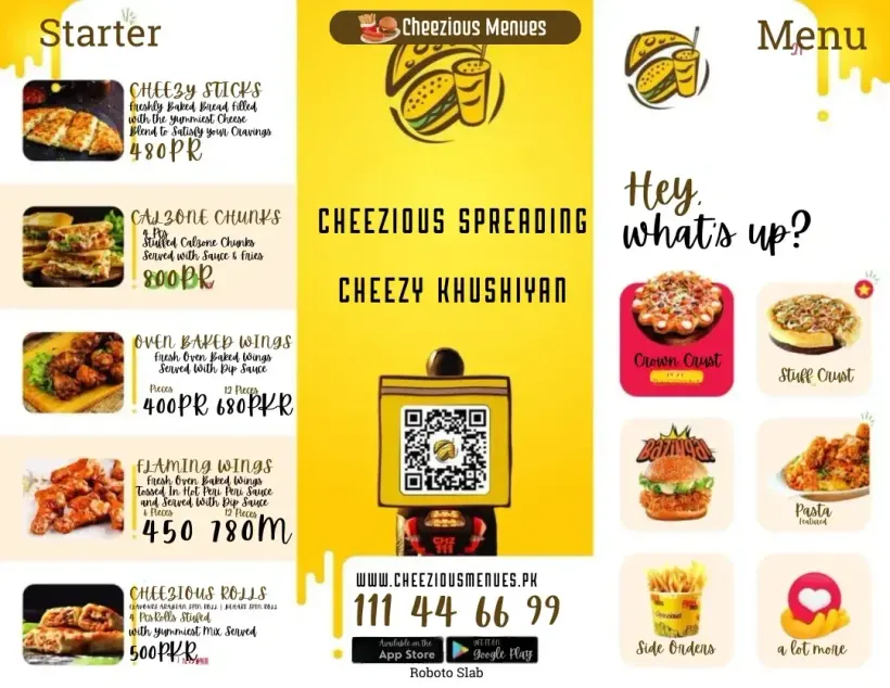 Discover the Latest Cheezious Menu Prices of Okara along with contact Number and Lcoations.