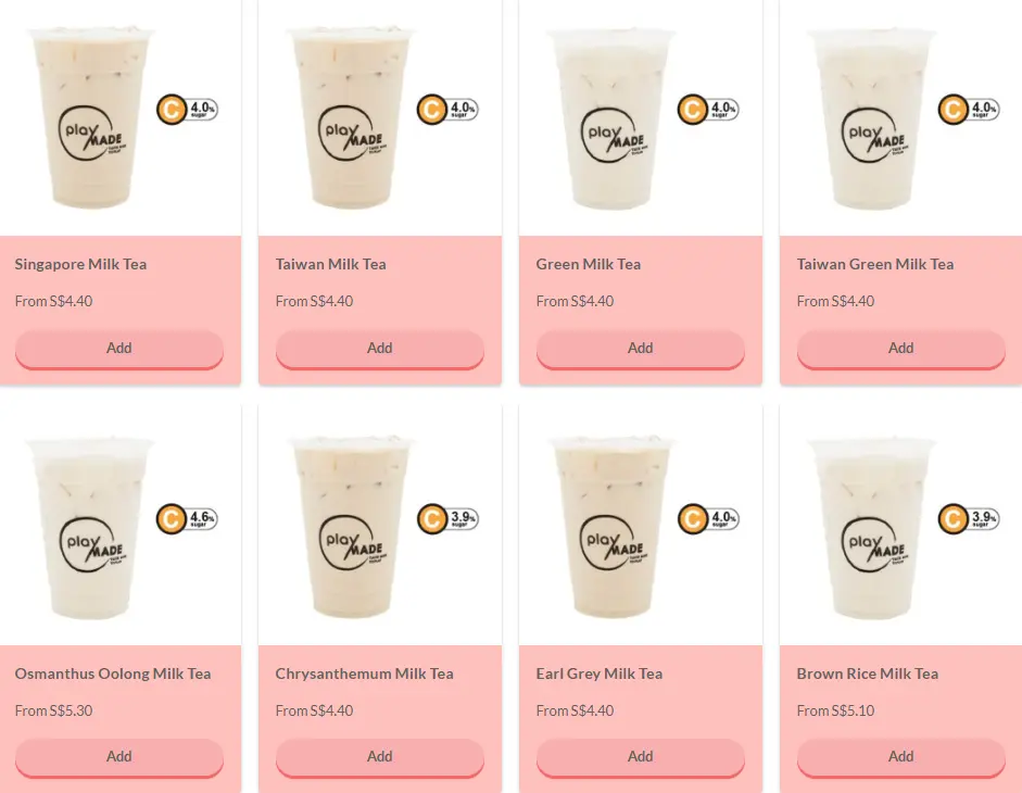 Playmade Milk Tea Series
