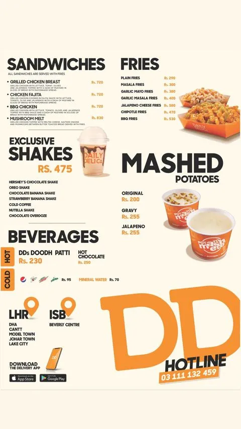 Daily Deli Menu Prices page 2