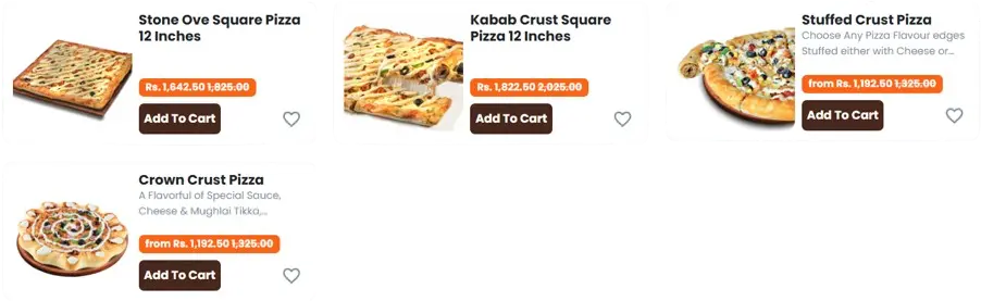 Stone Ove Kabab Crust Menu