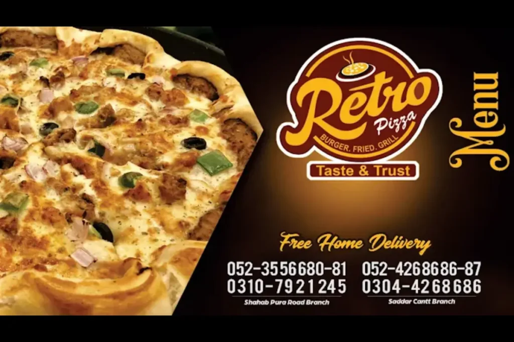 Retro Pizza Sialkot Fast Food Restaurant