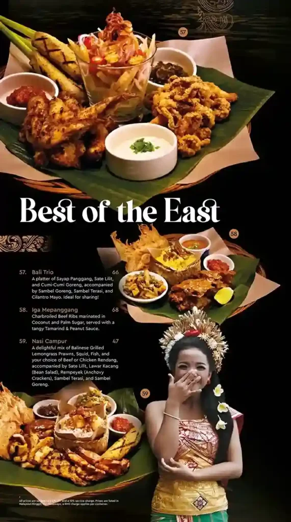 OLE OLE BALI Menu Page 6