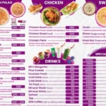 Savour Foods Menu Page 1